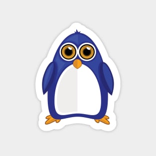 Blue Penguin Sticker